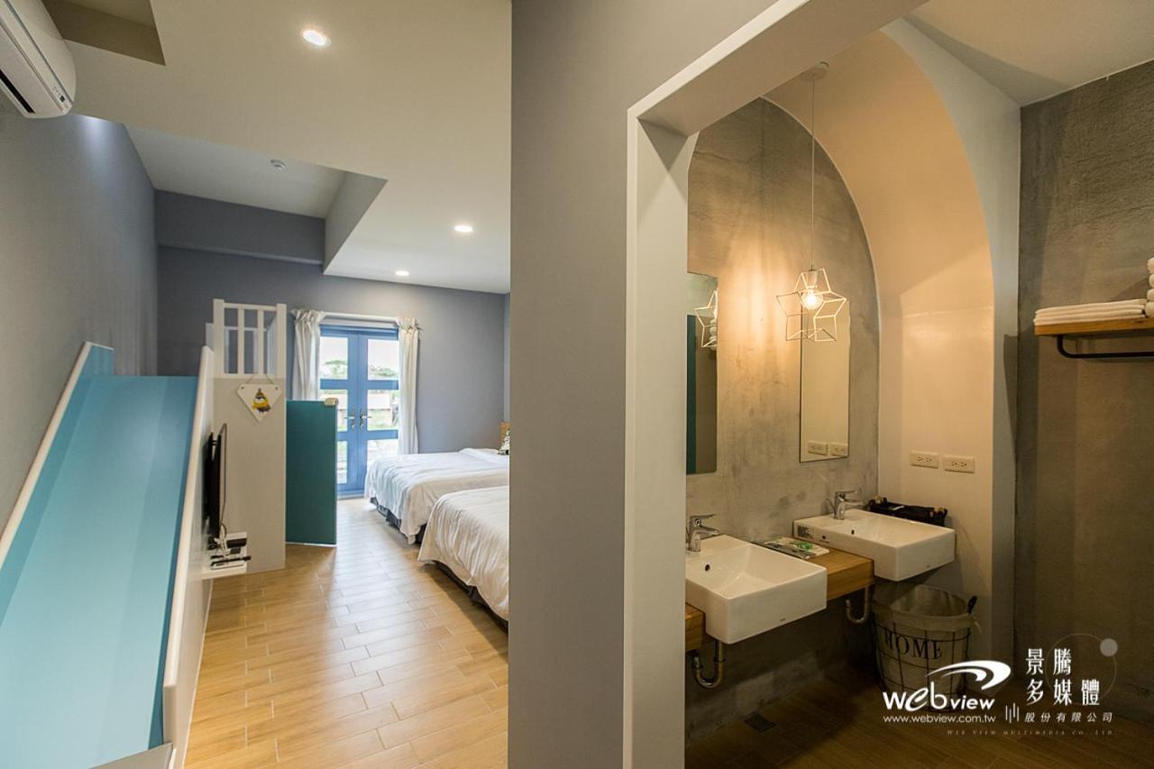 Apartamento Blue White Wujie Exterior foto