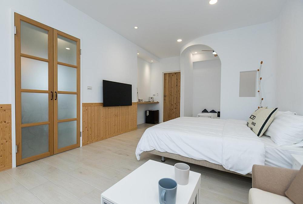 Apartamento Blue White Wujie Exterior foto