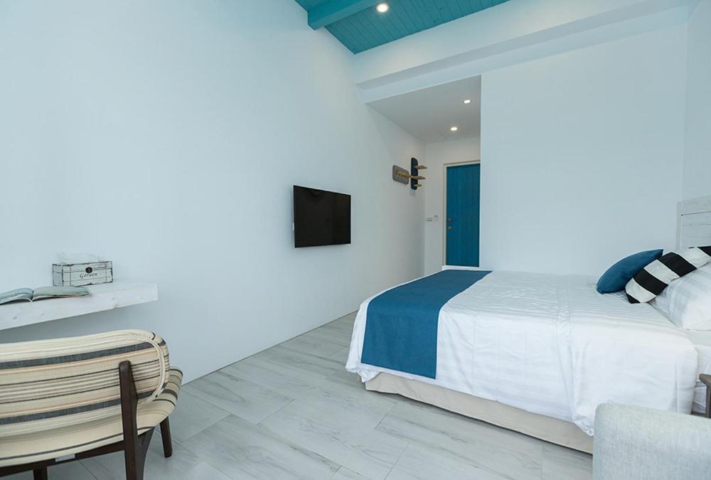 Apartamento Blue White Wujie Exterior foto