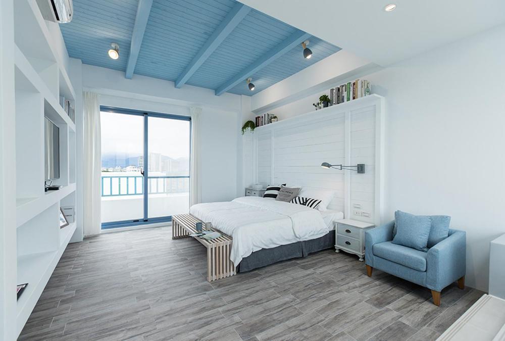 Apartamento Blue White Wujie Exterior foto