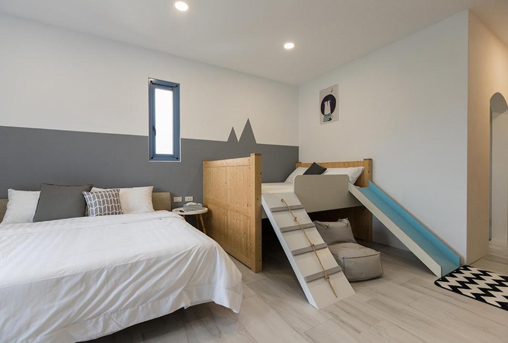 Apartamento Blue White Wujie Exterior foto