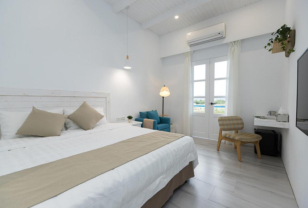 Apartamento Blue White Wujie Exterior foto