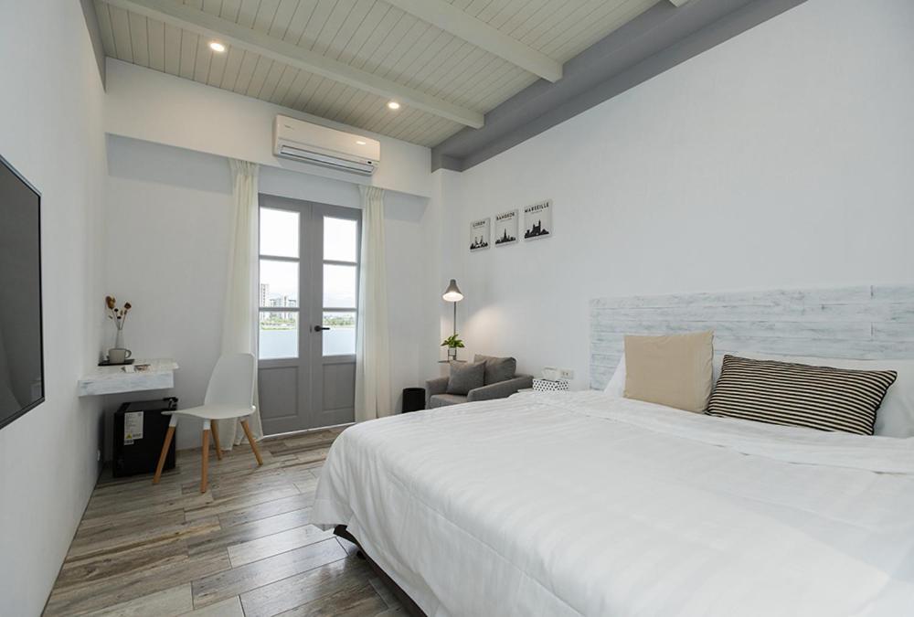 Apartamento Blue White Wujie Exterior foto