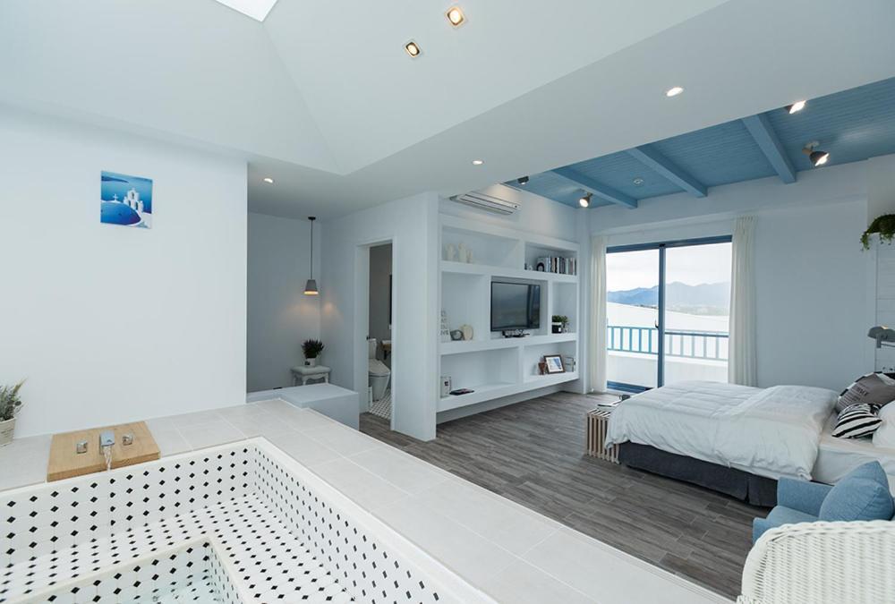 Apartamento Blue White Wujie Exterior foto