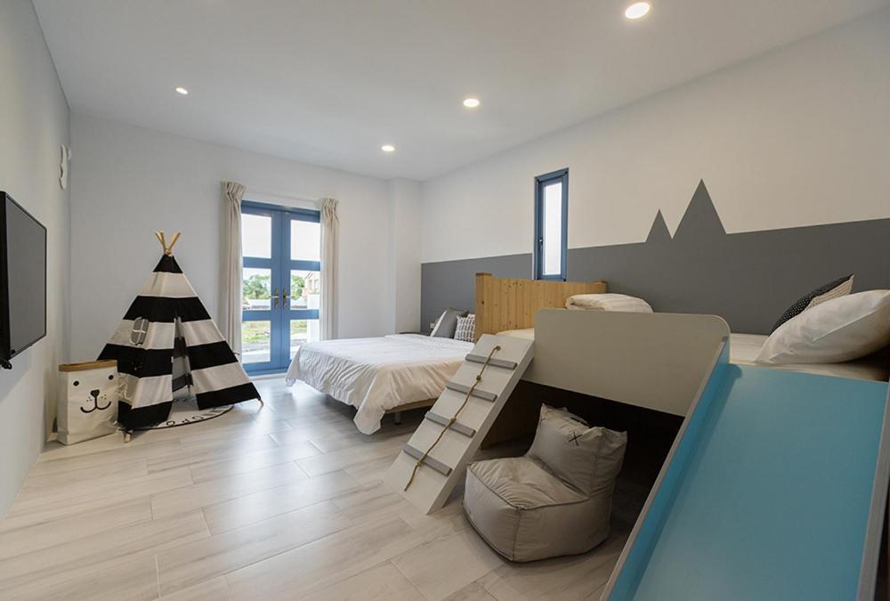 Apartamento Blue White Wujie Exterior foto